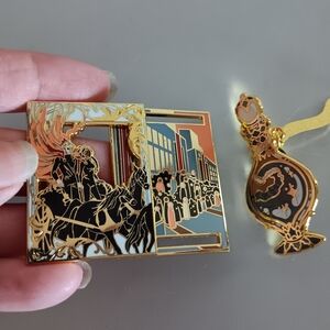 Hunger Games Pin Enamel Owlcrate With Extra Pin